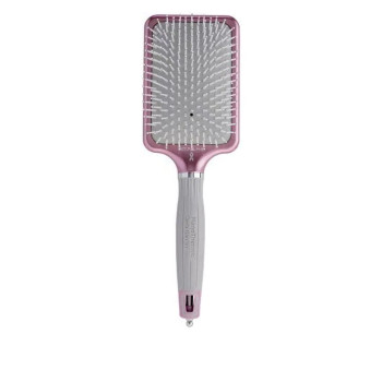 Брашинг Olivia Garden Nano Termic Thin Pink Edition 2020 Styler Paddle Brush 