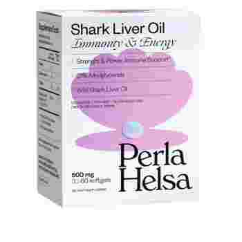 Акульий жир Perla Helsa с алкилглицеролами (60 капсул)