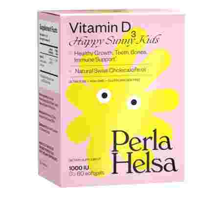 KIDS Витамин Д3 1000 IU Perla Helsa (60 капсул)