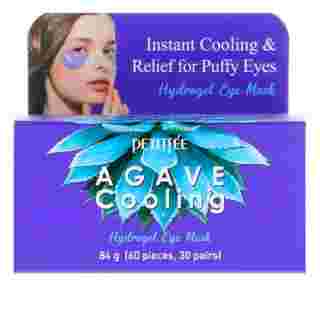 Патчи гидрогелевые для глаз с экстрактом агавы охлаждающие PETITFEE Agave Cooling Hydrogel Eye Patch 
