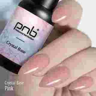 База PNB Crystal Base светоотражающая 8 мл (Розовая)