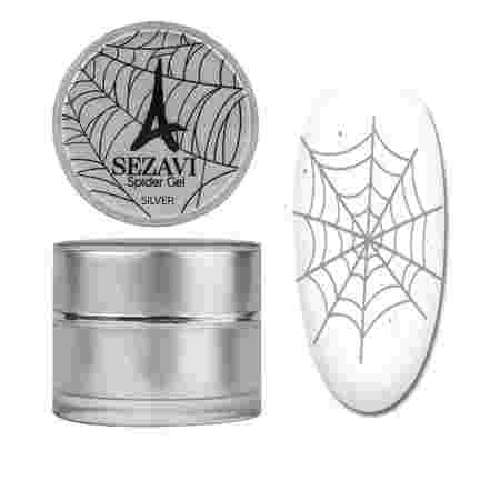 Гель- паутинка Sezavi Spider Gel 5 г (Silver)