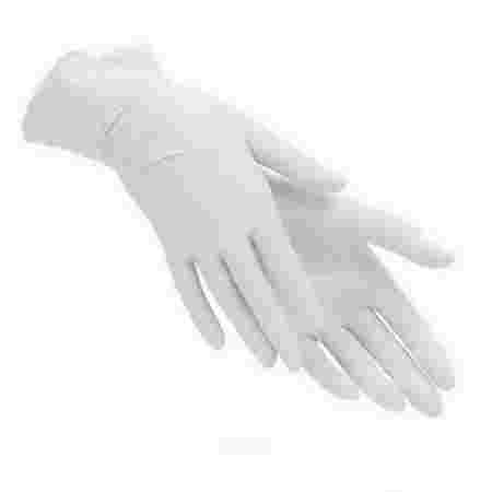 Перчатки нитрил текстурированые на пальцах SFM белый (XS)