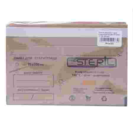 Пакеты самоклеющиеся для стерилизации (крафт) Prosteril  75х150 100 шт 