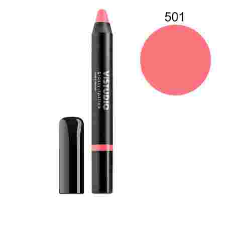Помада-карандаш ViStudio Glossy Lipstick 501