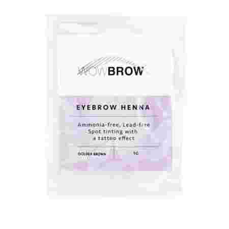 Хна для бровей Vivienne WOWBROW 1 сашет 1 гр (Golden Brown)