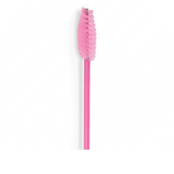 Щеточка для ресниц Vivienne розовая ручка 1 шт (нежно-розовый)