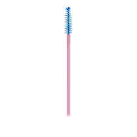 Щеточка для ресниц Vivienne розовая ручка 10 шт (Синяя)