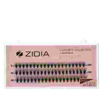 Ресницы ZIDIA Cluster 3 ленты 20D (01*C (8.9.10))