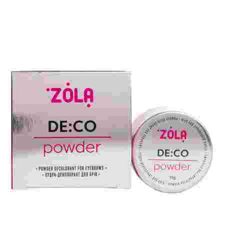 Пудра-деколорант для бровей Zola DE:CO Powder 10 г