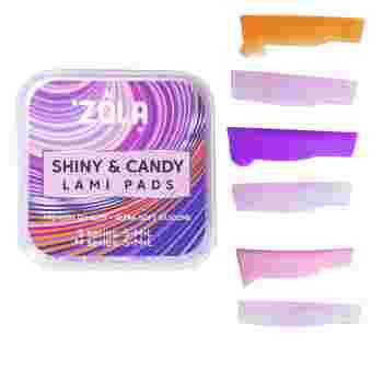 Валики для ламинирования Zola Shiny & Candy Lami Pads (S series -S M L M series -S M L)