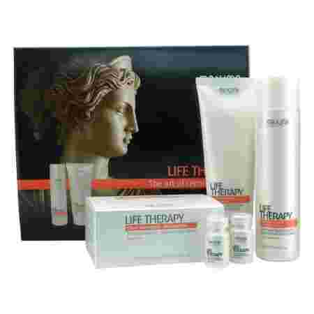 Набор для сохранения цвета волос Maxima Life Therapy шампунь 250 мл + маска 250 мл + сыворотка 6*12 мл