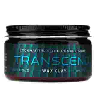 Восковая глина Lockhart's для волос сильной фиксации transcend wax clay hybrid 105 г