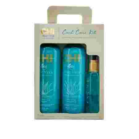 Набор CHI Aloe Vera Curl Care Kit для ухода за вьющимися волосами 